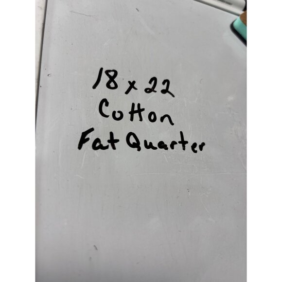 Vintage Peter Pan Fabrics 18x22 Cotton Fat Quarter Floral Navy Print Fabric - Picture 3 of 5